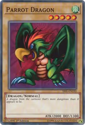 Parrot Dragon (SS01-ENC03), Speed Duel Decks: Destiny Masters — Yu-Gi-Oh! card price