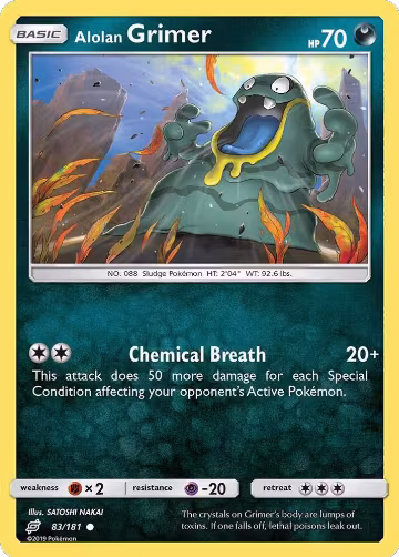 Alolan Grimer (83/181), SM - Team Up — Pokémon card price
