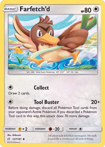 Farfetch'd (127/181), SM - Team Up — Pokémon card price