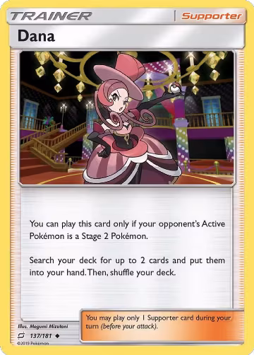 Dana (137/181), SM - Team Up — Pokémon card price