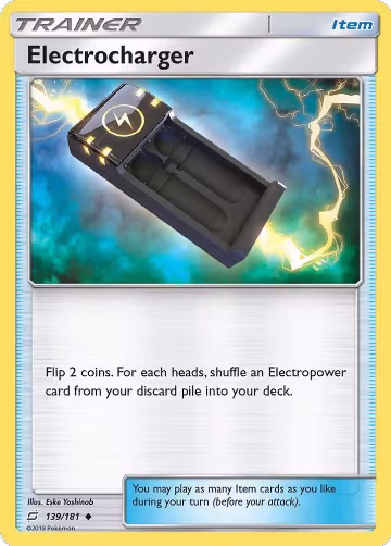 Electrocharger (139/181), SM - Team Up — Pokémon card price