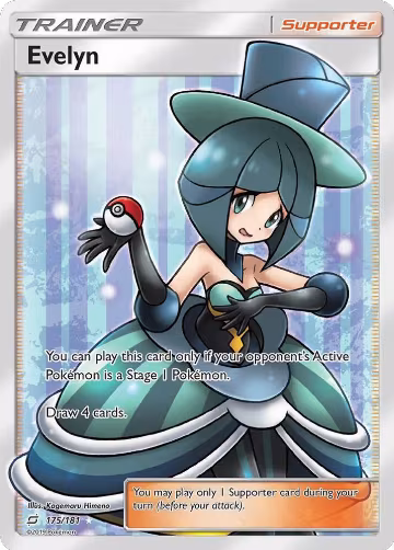 Evelyn (Full Art) (175/181), SM - Team Up — Pokémon card price