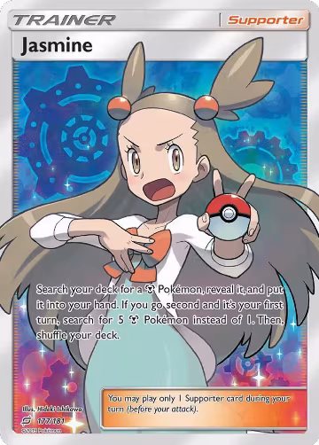 Jasmine (Full Art) (177/181), SM - Team Up — Pokémon card price