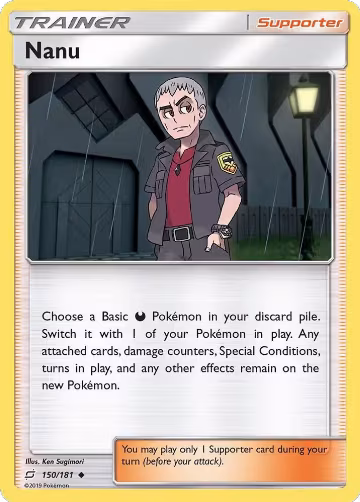 Nanu (150/181), SM - Team Up — Pokémon card price