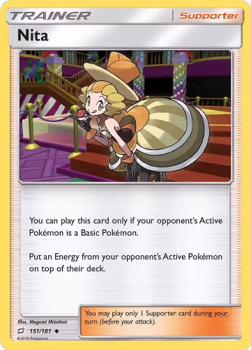 Nita (151/181), SM - Team Up — Pokémon card price