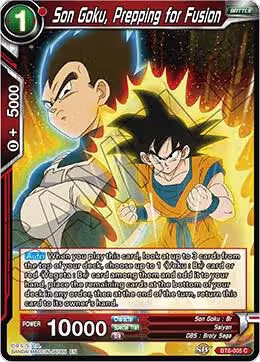 Son Goku, Prepping for Fusion (BT6-005), Destroyer Kings — DB Super card price