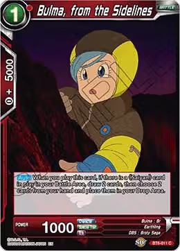 Bulma, from the Sidelines (BT6-011), Destroyer Kings — DB Super card price