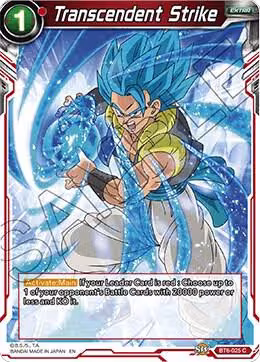 Transcendent Strike (BT6-025), Destroyer Kings — DB Super card price