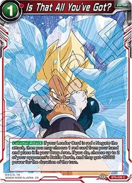Is That All You've Got? (BT6-026), Destroyer Kings — DB Super card price