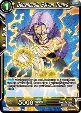 Dependable Saiyan Trunks (BT6-086), Destroyer Kings — DB Super card price