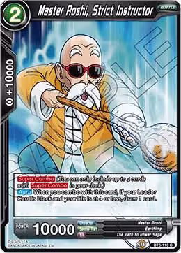 Master Roshi, Strict Instructor (BT6-110), Destroyer Kings — DB Super card price