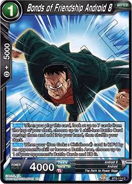 Bonds of Friendship Android 8 (BT6-114), Destroyer Kings — DB Super card price