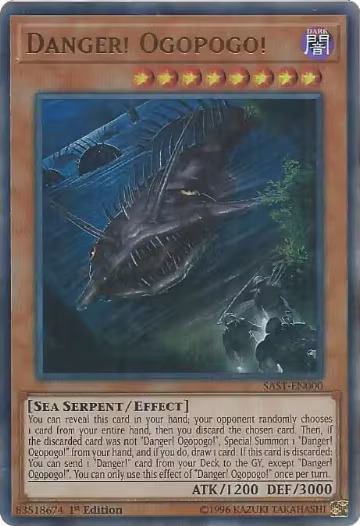 Danger! Ogopogo! (SAST-EN000), Savage Strike — Yu-Gi-Oh! card price