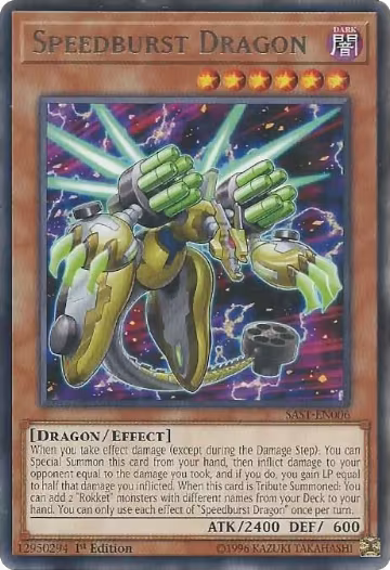 Speedburst Dragon (SAST-EN006), Savage Strike — Yu-Gi-Oh! card price