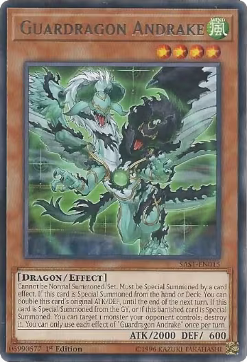 Guardragon Andrake (SAST-EN015), Savage Strike — Yu-Gi-Oh! card price