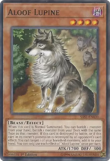 Aloof Lupine (SAST-EN030), Savage Strike — Yu-Gi-Oh! card price