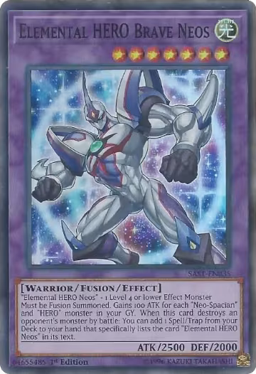 Elemental HERO Brave Neos (SAST-EN035), Savage Strike — Yu-Gi-Oh! card price
