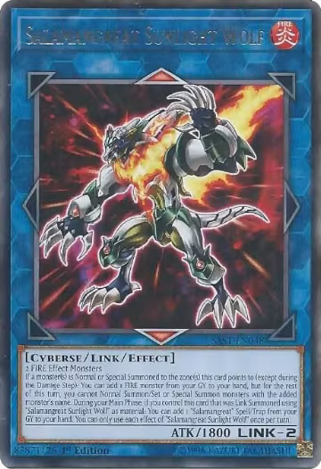 Salamangreat Sunlight Wolf (SAST-EN048), Savage Strike — Yu-Gi-Oh! card price