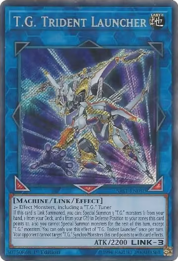 T.G. Trident Launcher (SAST-EN050), Savage Strike — Yu-Gi-Oh! card price