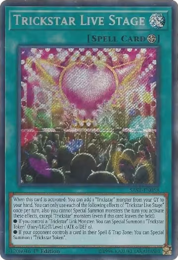 Trickstar Live Stage (SAST-EN058) — card price