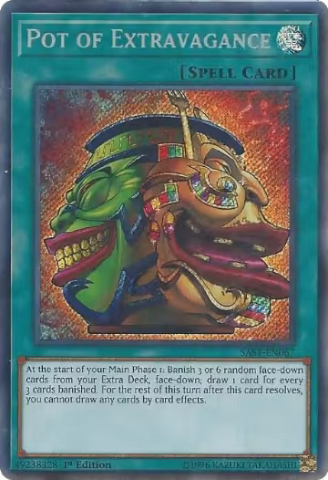 Pot of Extravagance (SAST-EN067) — card price