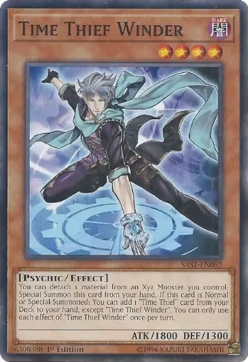 Time Thief Winder (SAST-EN082), Savage Strike — Yu-Gi-Oh! card price