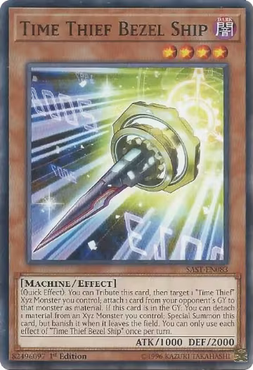 Time Thief Bezel Ship (SAST-EN083), Savage Strike — Yu-Gi-Oh! card price