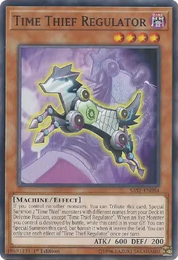 Time Thief Regulator (SAST-EN084), Savage Strike — Yu-Gi-Oh! card price