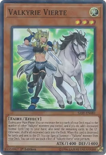 Valkyrie Vierte (SAST-EN089), Savage Strike — Yu-Gi-Oh! card price