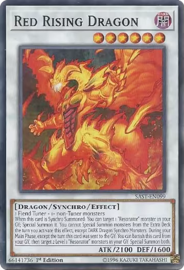 Red Rising Dragon (SAST-EN099), Savage Strike — Yu-Gi-Oh! card price
