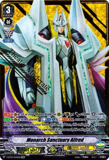 Monarch Sanctuary Alfred (SVR) (V-BT03/SV01EN) — card price