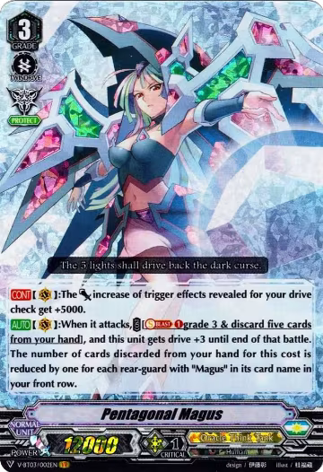 Pentagonal Magus (V-BT03/002EN), V-BT03: Miyaji Academy CF Club — Vanguard card price