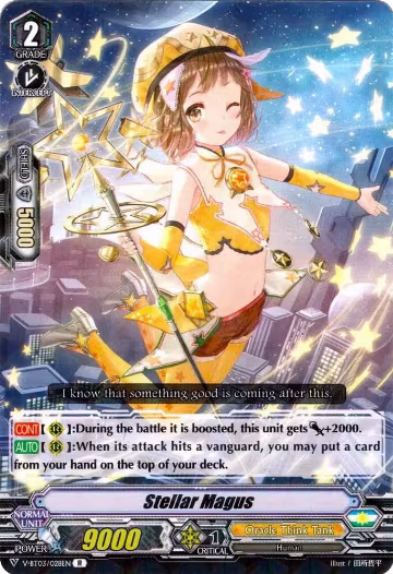 Stellar Magus (V-BT03/028EN), V-BT03: Miyaji Academy CF Club — Vanguard card price