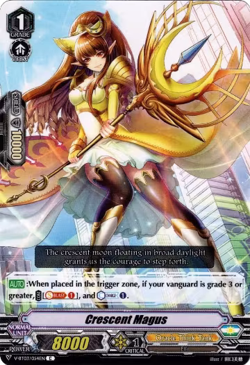 Crescent Magus (V-BT03/054EN), V-BT03: Miyaji Academy CF Club — Vanguard card price