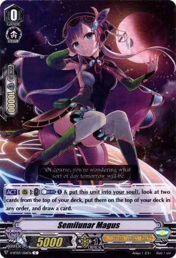 Semilunar Magus (V-BT03/056EN), V-BT03: Miyaji Academy CF Club — Vanguard card price