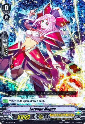Lozenge Magus (RRR Foil) (V-TD05/010EN) — card price
