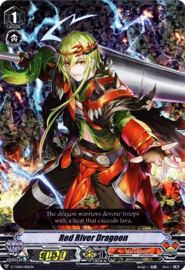 Red River Dragoon (RRR Foil) (V-TD06/006EN), V-TD06: Naoki Ishida — Vanguard card price