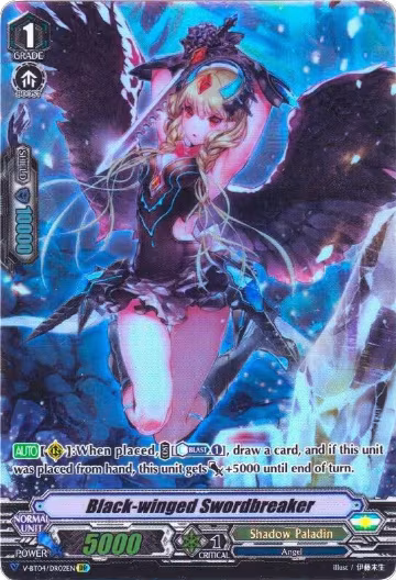 Black-winged Swordbreaker (DR) (V-BT04/DR02EN), V-BT04: Vilest! Deletor — Vanguard card price