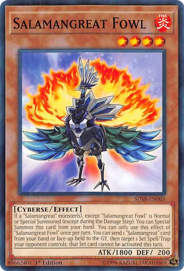 Salamangreat Fowl (SDSB-EN005), Structure Deck: Soulburner — Yu-Gi-Oh! card price