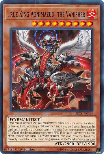 True King Agnimazud, the Vanisher (SDSB-EN014), Structure Deck: Soulburner — Yu-Gi-Oh! card price
