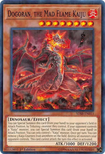 Dogoran, the Mad Flame Kaiju (SDSB-EN015), Structure Deck: Soulburner — Yu-Gi-Oh! card price