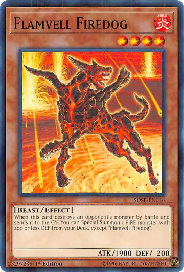 Flamvell Firedog (SDSB-EN016), Structure Deck: Soulburner — Yu-Gi-Oh! card price