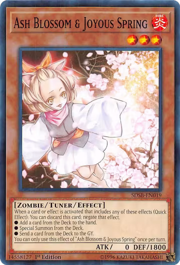 Ash Blossom & Joyous Spring (SDSB-EN019) — card price
