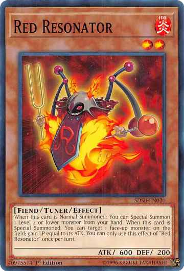 Red Resonator (SDSB-EN020), Structure Deck: Soulburner — Yu-Gi-Oh! card price