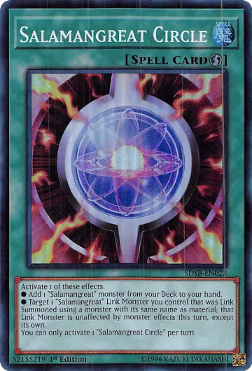 Salamangreat Circle (SDSB-EN023), Structure Deck: Soulburner — Yu-Gi-Oh! card price