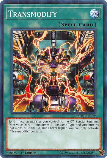 Transmodify (SDSB-EN029), Structure Deck: Soulburner — Yu-Gi-Oh! card price