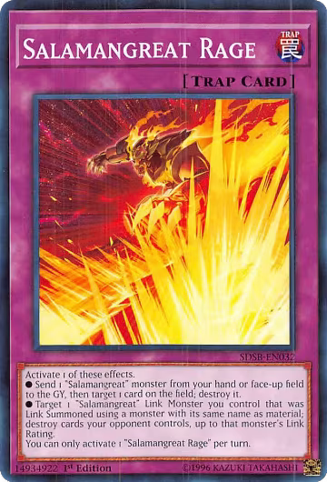 Salamangreat Rage (SDSB-EN032), Structure Deck: Soulburner — Yu-Gi-Oh! card price