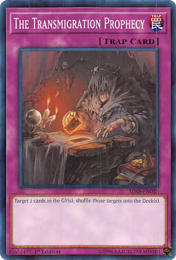 The Transmigration Prophecy (SDSB-EN035) — card price