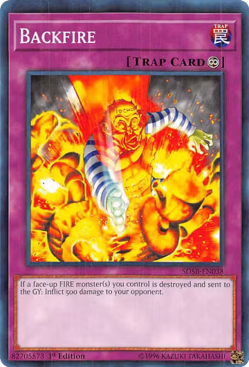 Backfire (SDSB-EN038), Structure Deck: Soulburner — Yu-Gi-Oh! card price