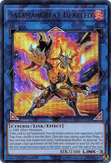 Salamangreat Heatleo (UR) (SDSB-EN040), Structure Deck: Soulburner — Yu-Gi-Oh! card price